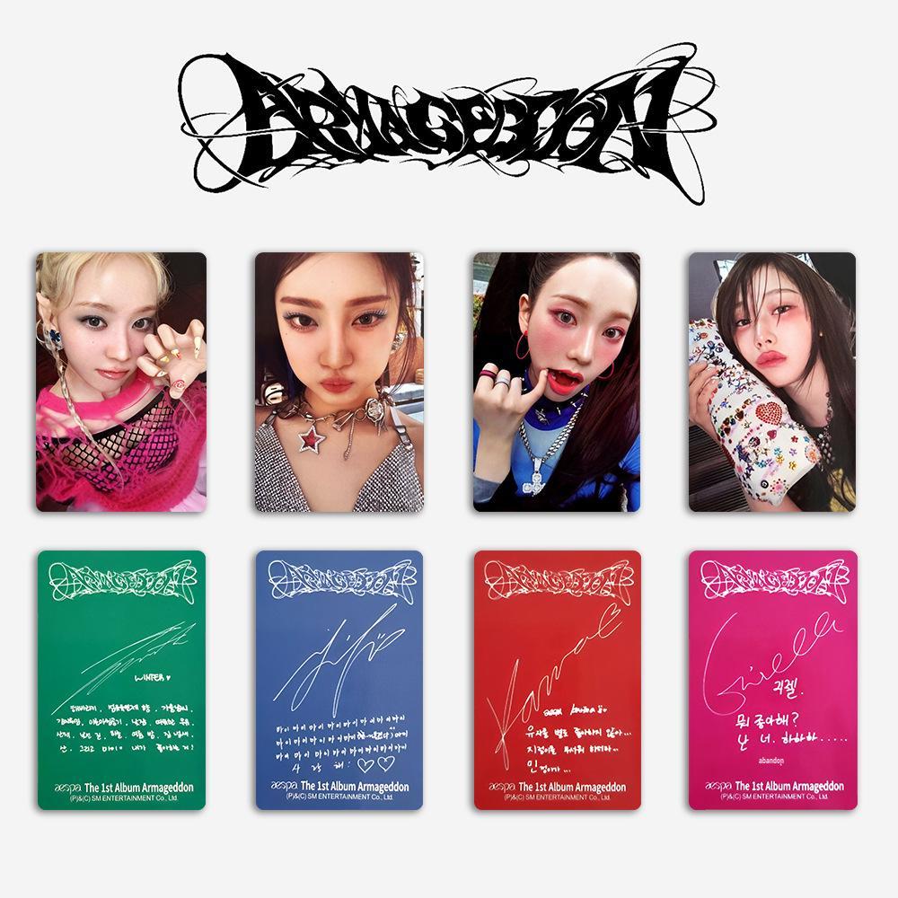 Aespa's 1st Full Album Armageddon Pop-up: Yujin Special Random Card POB