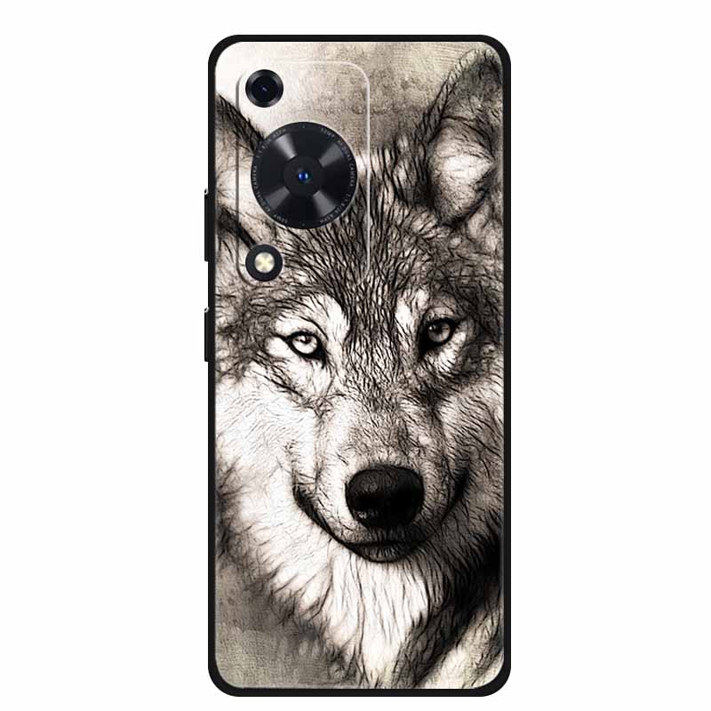 For Huawei Nova Y72 Phone Case Back Animal Cover for Huawei Nova Y72s Silicone Soft TPU Cases NovaY72 s Y 72 s Para Funda Bumper