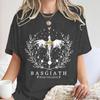 Bookish Dragon Basgiath War College Inspired Tshirt Vintage Fourth Wing Books Fan Unisex Unisex Bookishness Tee