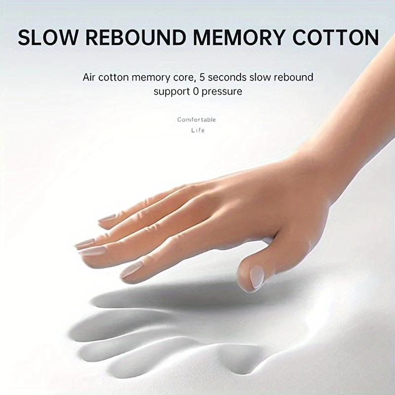 Travel Neck Pillow Memory Foam Neck Support Portable Neck Cervical 2 in 1 Ergonomic Contour Orthopedic Soft Sleeping Pillows 1pc