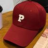 Letter P The Embroidery Mens Summer Sun Protection Baseball Cap Breathable Hat