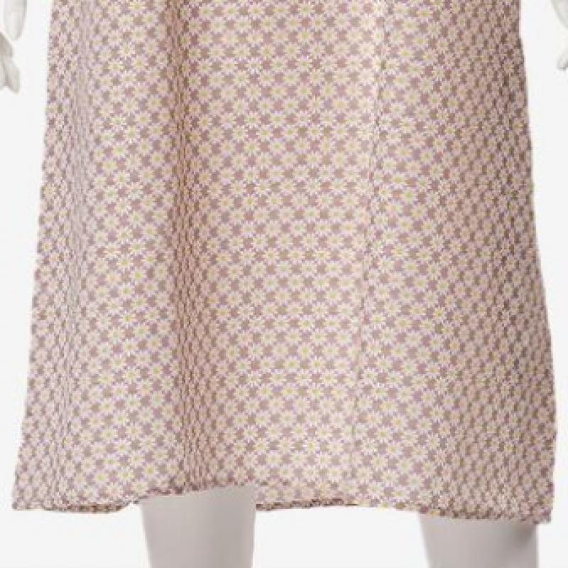 L Affair Pink fLower Dot friLL Dress Pk Lwoec955