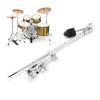 Cymbal Holder Drum Kit Extension Clamps Adjustable with Felt Pad Percussion Instrument Accessories Drum Rack Extension Clamps
