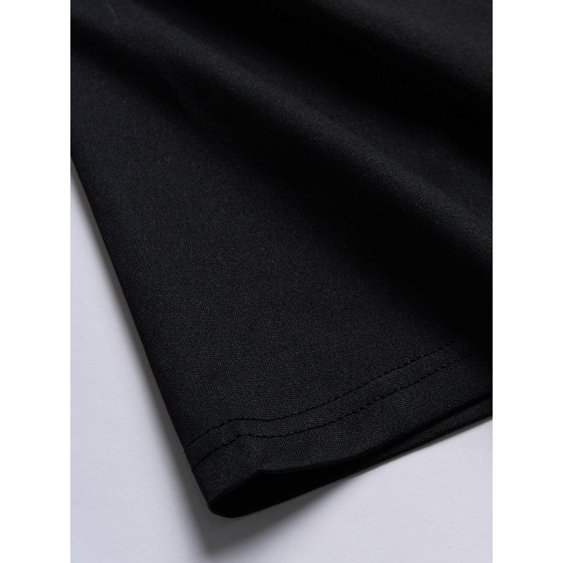 European Sizes Men's "PAPA BECAUSE GRANDMA IS for OLD GUYS" Graphic Tee - Stylish Crewneck for Summer & Father's Day