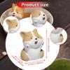 Dog Mini Statue Tea Pet Creative Desktop Ornament for Desk Cabinet Bookshelf
