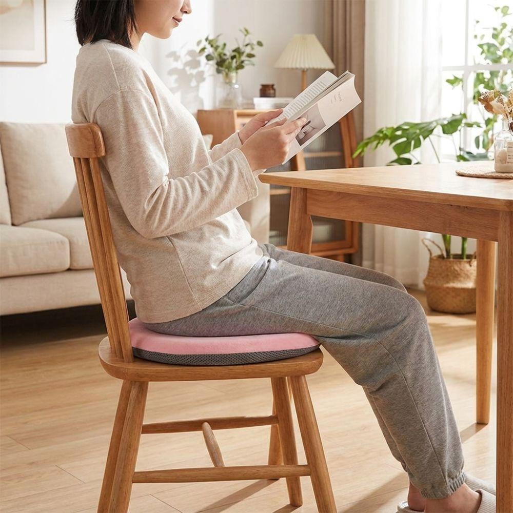 Ultra Soft Round Sponge Cushion Cooling Breathable Slow Rebound Cushion Thick Portable Stool Cushion All Season