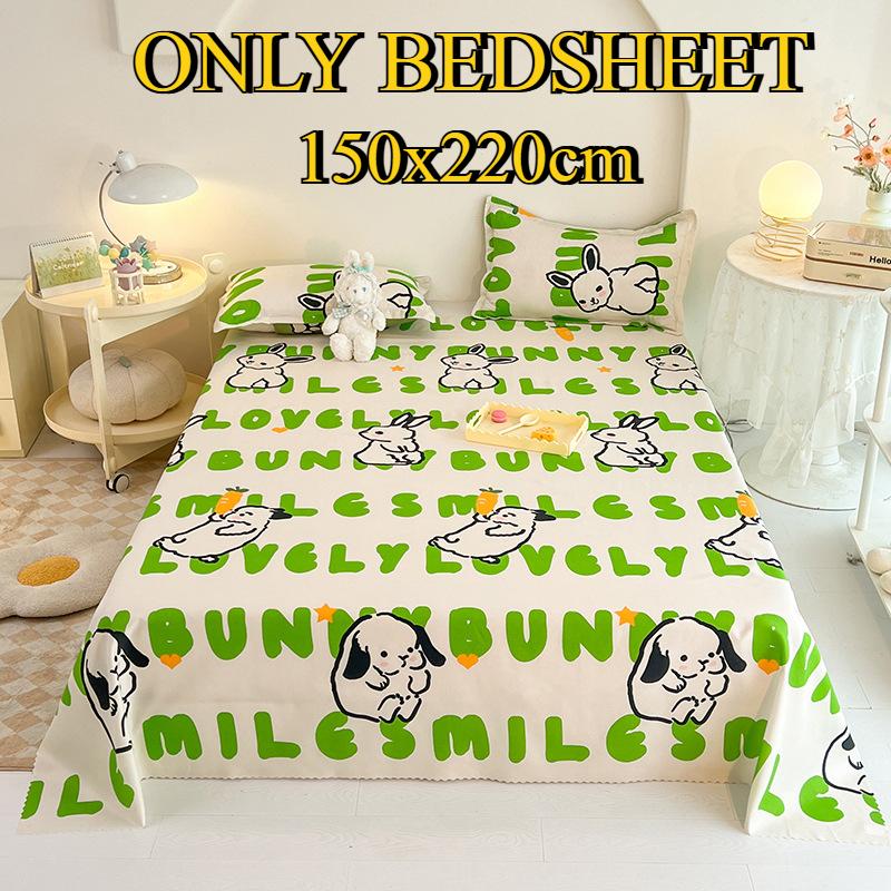 Bettlaken Hautfreundlich Gebürstet Verdickt Doppel Einzelbett Mehrspezifikationslaken für Alle Jahreszeiten