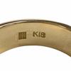 Excellent LION HEART Ring Gold 18K Mens Used