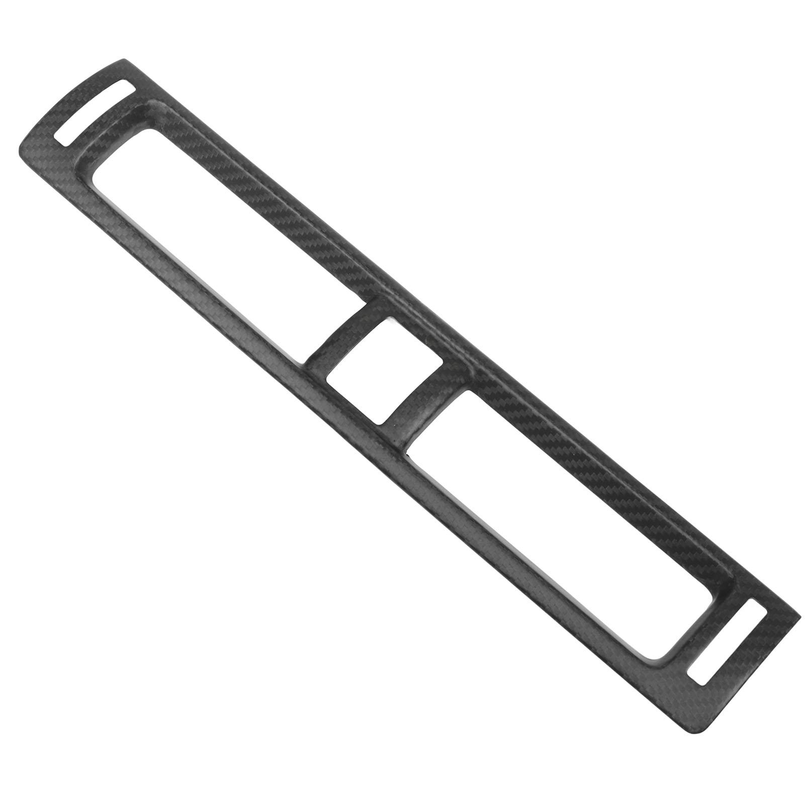 

Сухое углеродное волокно передняя рамка вентиляционного отверстия кондиционера отделка центральная панель приборной панели замена крышки вентиляционного отверстия для