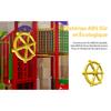 Playground Pirate Ship Wheel, Jungle Gym Steering props, Kids Wheel Toy,Amusement