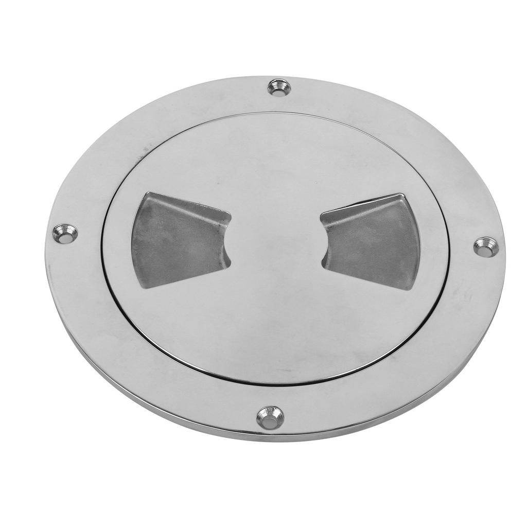 5in Deck Cover Plate 316 Stainless Steel Cabin Bottom Plate Yacht Marine Hardware Parts