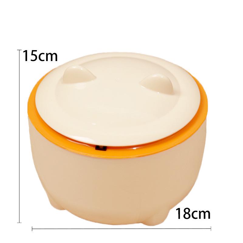 Desktop Car Trash Can & Storage Box for Tissues and Snacks