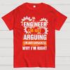 I'm Not Arguing Im Just Explaining Why I Am Right Cotton Summer Casual Cool Loose T-Shirt