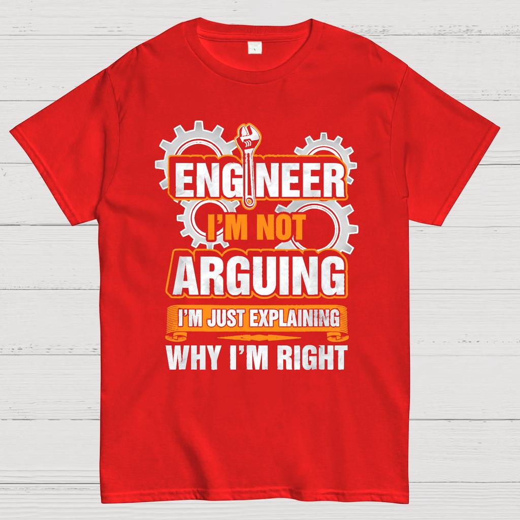 I'm Not Arguing Im Just Explaining Why I Am Right Cotton Summer Casual Cool Loose T-Shirt