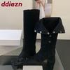 Fashion Fashion Women Knee High Boots Shoes With Heels Footwear Open Toe Ladies Gladiator Sandals Booties Female Flip flops Pumps new
