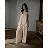 Premium Suspender Pajamas Women's Summer New Cloud Cotton Thin Sexy Striped Loungewear Suit Can Be Worn Outside