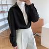 LUXI 2025 Autumn Women’s Long Sleeve V-Neck Fashion Top