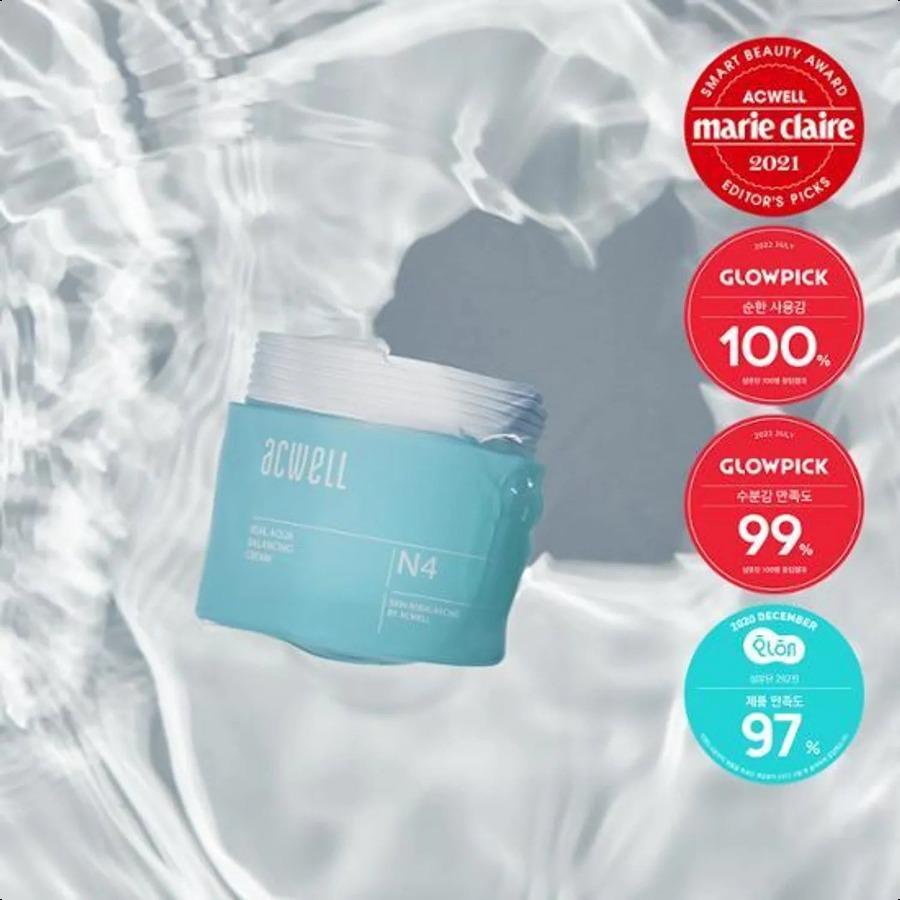 Acwell Real Aqua Balancing Cream 50ml Cream 50ml