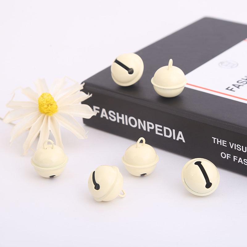 22mm Candy Color Baked Paint Round Pet Collar Bell - Christmas Accessories