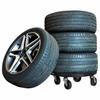 Plant Rollers 3 pcs 40 cm Diameter Black 275 kg