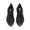 Anta Cushioning Slip Resistant Abrasion Resistant Breathable Low Top Running Shoes Men's Black 912415522-1