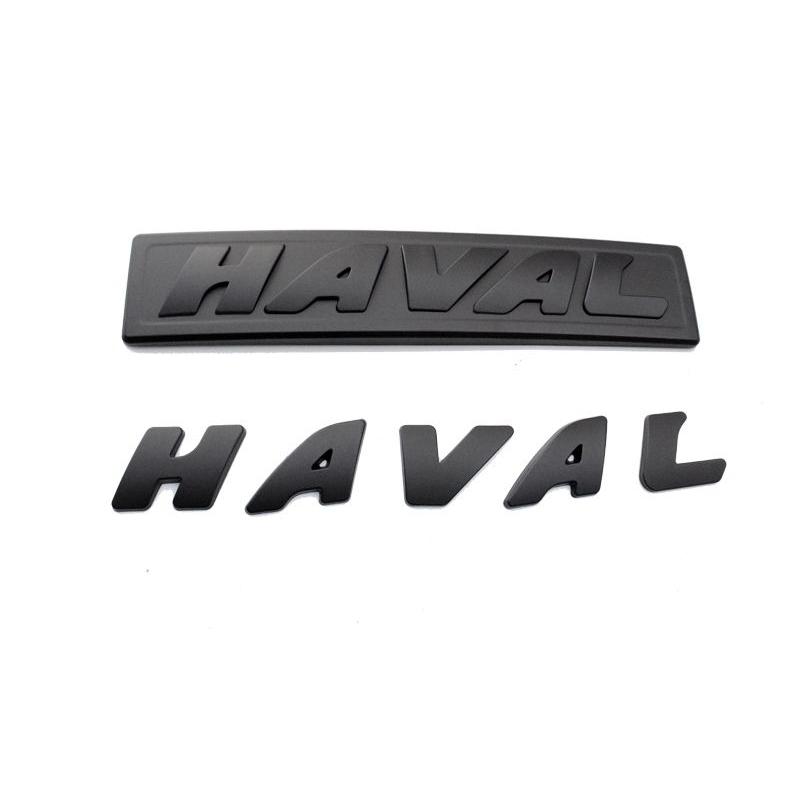

Haval H6 Black Emblems Front Network Logo For Great Wall Haval F7 Dargo Jolion Front Grill Sticker Body Decal Exterior Marking H9 2022 2023
