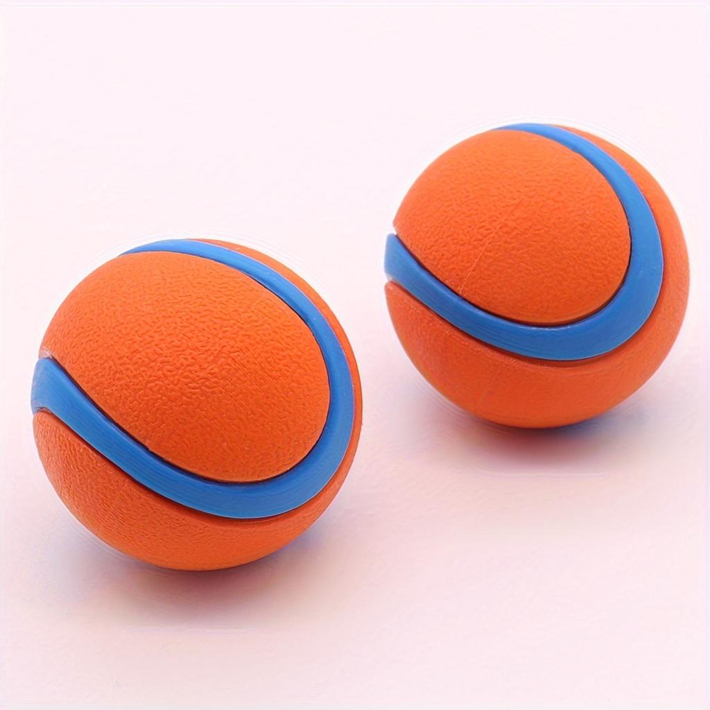 Durable Silicone Dog Chew Ball Interactive Pet Toy For Medium Breeds Teeth Cleaning Playtime Fun Puppy Teething Chew Toys For Small Medium Dogs