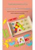 2-in-1 Children's Educational Color Matching Puzzle Set