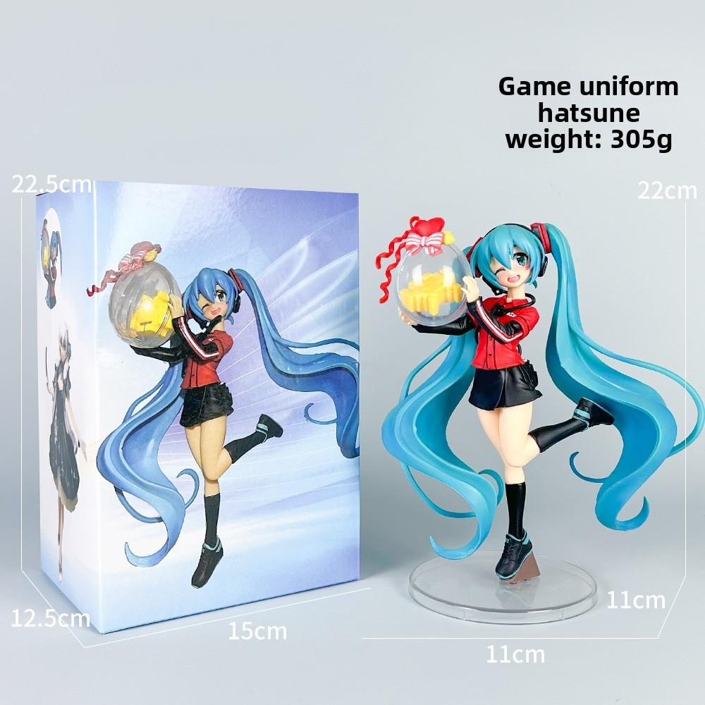 Hatsune Miku Pvc Figure With Assembly For Anime Fans And Collectors