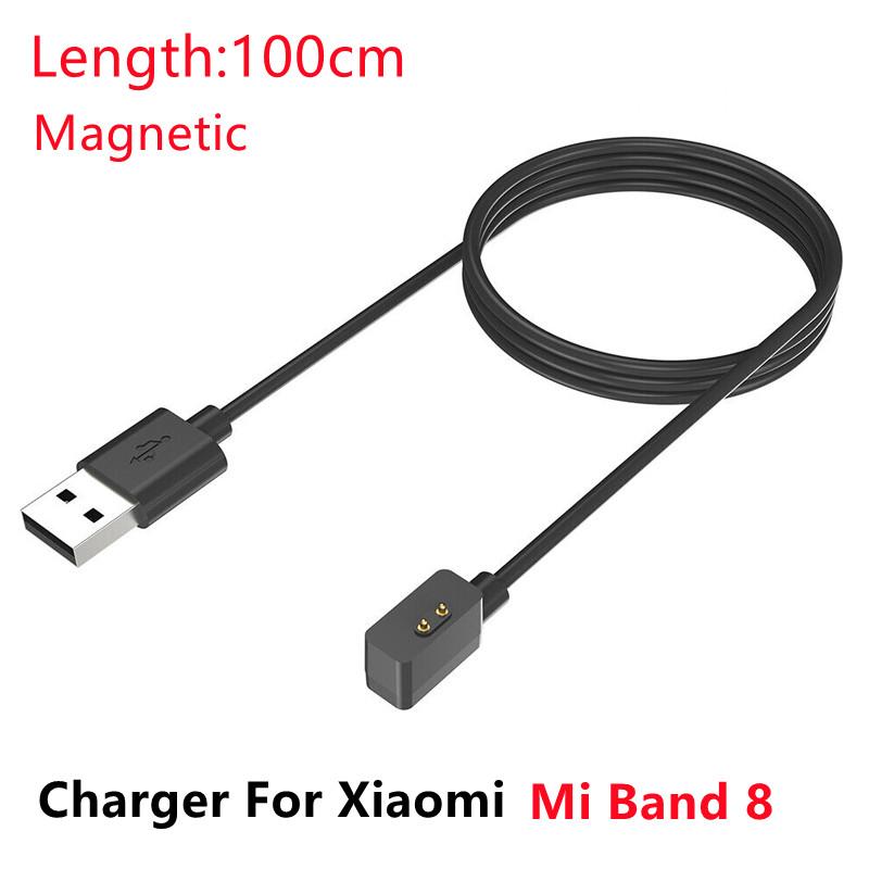 Xiaomi USB Charging Cable For Xiaomi Mi Band 6 5 4 3 2 Magnetic Chargers for Xiaomi Mi Band 7 8 Charger Line Portable USB Charger Wire