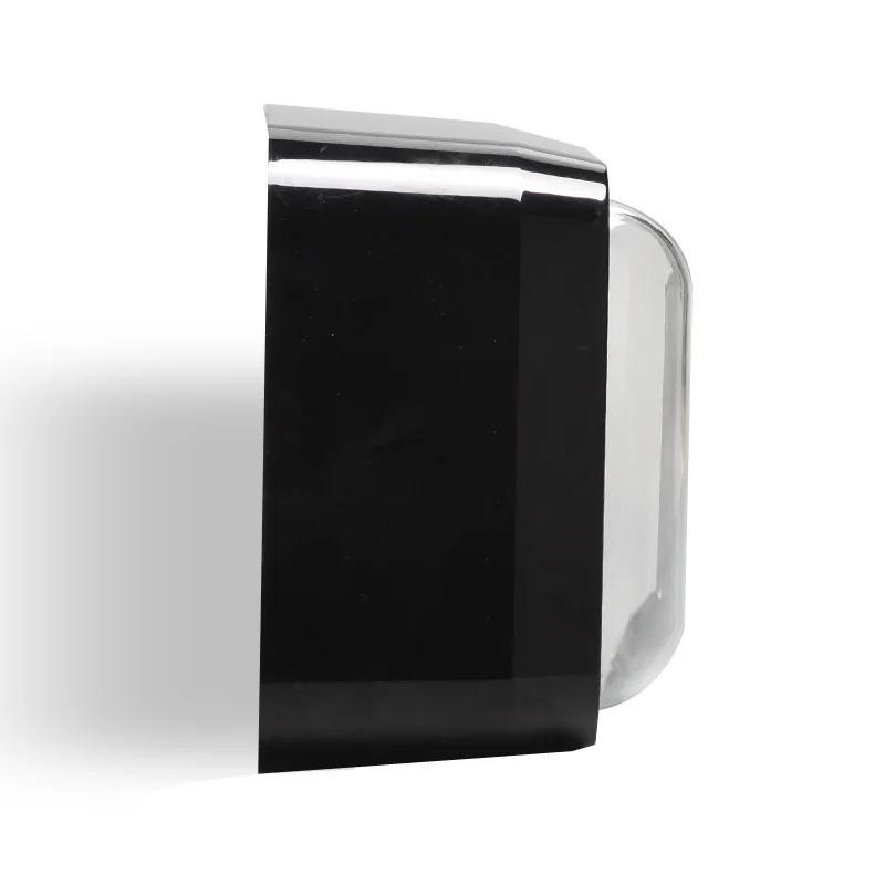 Japanese Style Modern Minimalist Flip Clock Transparent Box Design Black White Table Clock/Desk Clock for Living Room Decoration