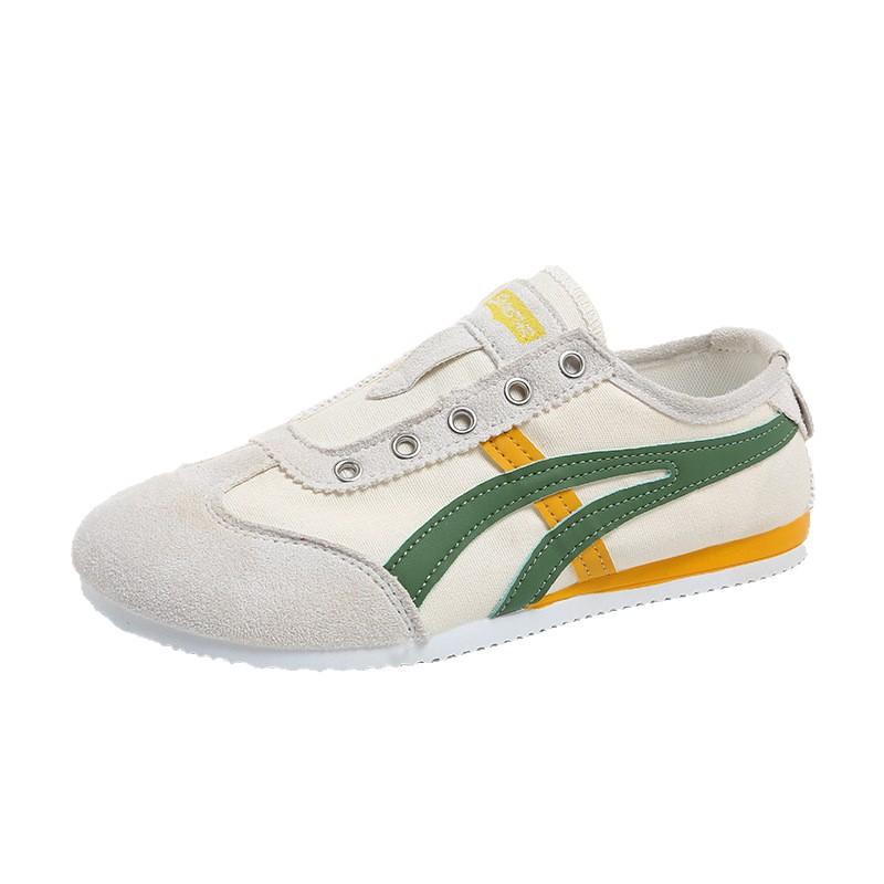 Flat-bottomed German Training Shoes for Women's Summer 2025 New Thin Breathable One-pedal Forrest Gump Shoes Color Matching Sports and Leisure Shoes