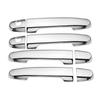 For Suzuki Splash Celerio Ciaz New Chrome Carbon Fiber Car Door Handle Cover Trim Sticker Car Accessories
