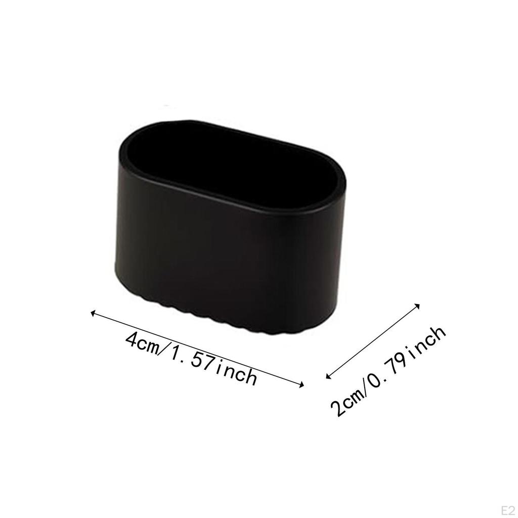 24 Pieces Chair Leg Floor Protectors Furniture Pad Oval, No Noise, Protect Wood Tile Floors