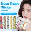 20/50Pcs Refined Nose Shape Nose Wings Slimming Stickers Nose Shaper Clip  Nose Bridge Reduction