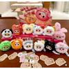 Neue Original Baby Drei Mini-Tiere Trendige Blind Box Spielzeuge Ornamente Schlüsselanhänger Niedliche Puppen Anime Überraschung Geburtstagsgeschenke