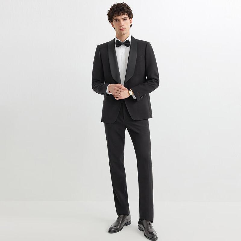 Zhuangji Men's Easy-Care Business Formal Suit Set