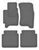 Tapetes de carro de veludo grafite para: Subaru Outback II station wagon, sedan (1999-2004)