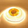 High CRI 12V/24V 2835 LED Strip Lights, 180 Bright LEDs, Electroplated Board, Self-Adhesive Back, Soft Linear Lighting