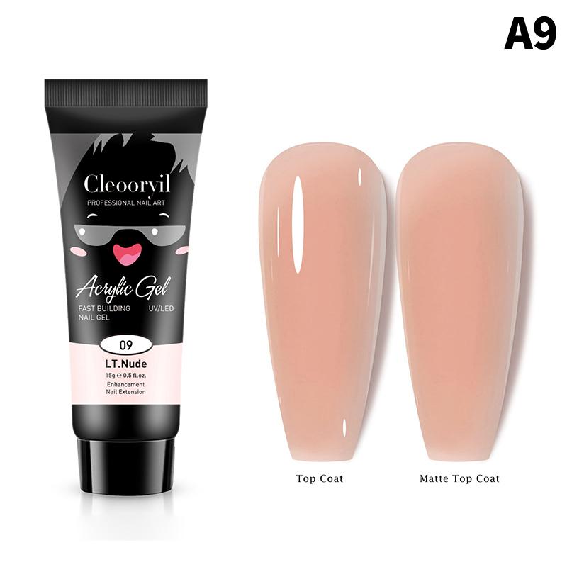 15Ml Uv Nail Polish Fast Builder Nail Extension Art Phototherapy Gel