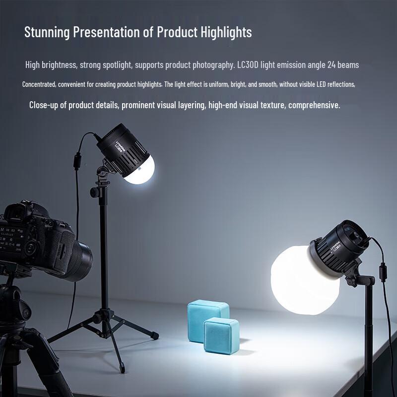 Godox LC30D Desktop LED Light for Product Photography