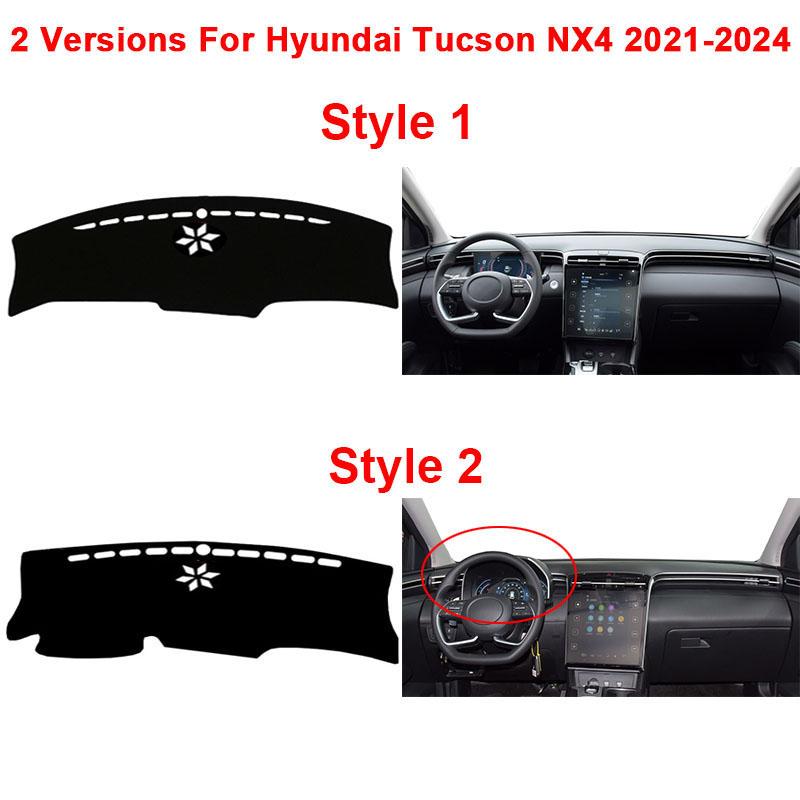 Auto Car Dashboard Cover Dash Mat Carpet Cape For Hyundai Tucson NX4 2026 2026 2026 2026 LHD RHD Console Protector Sun-Shade