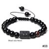 12 Constellations Woven Bracelet Creative Fashion Bracelet Adjustable Beaded Bracelet Jewelry Gift for Men Women