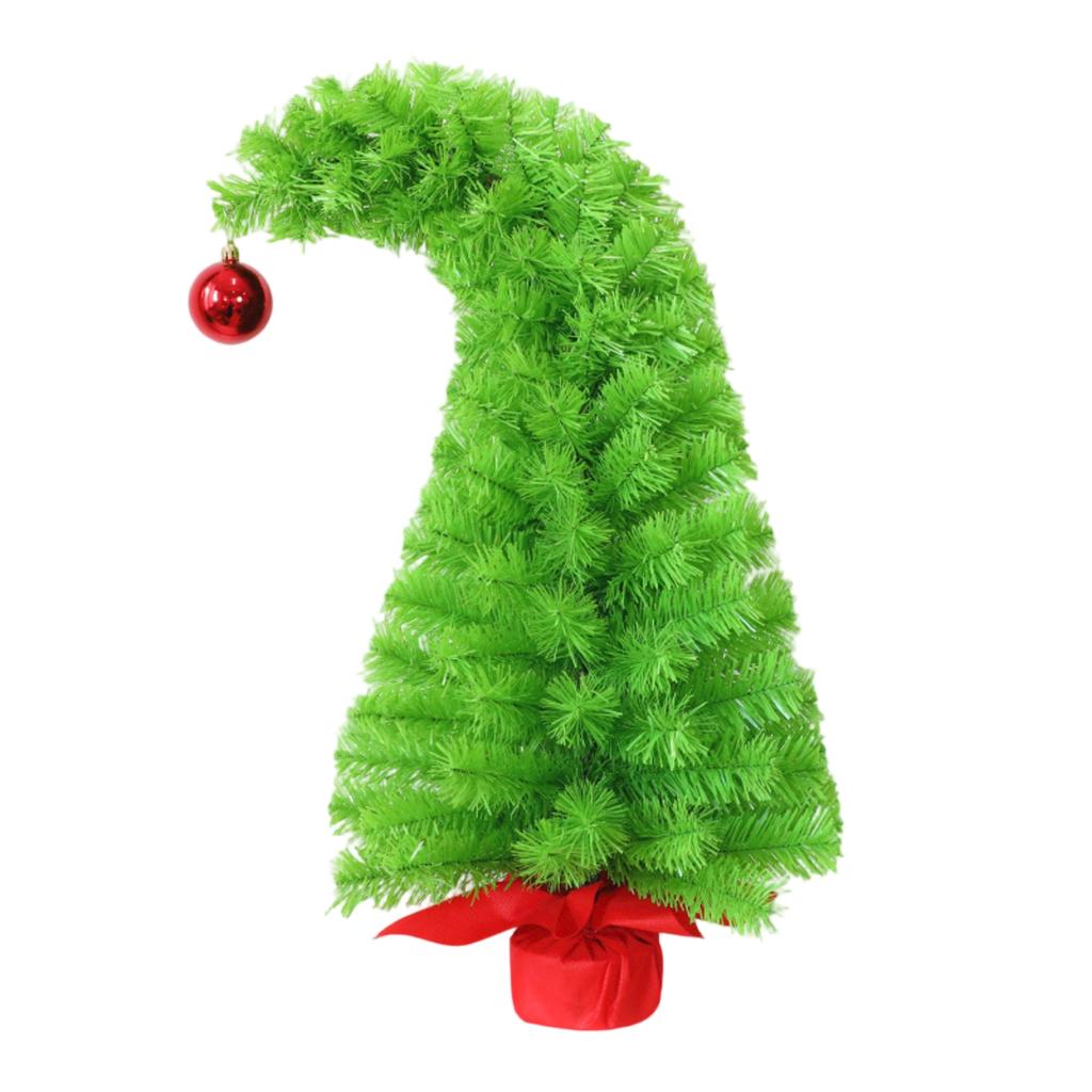 Christmas Simulated High Density Tree Holiday Decoration Crooked Tree