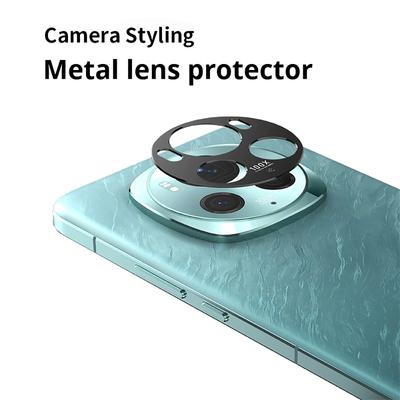 For Honor Magic6 Pro 5G Hollow Lens Protector Aluminum Alloy Phone Camera Bezel Cover