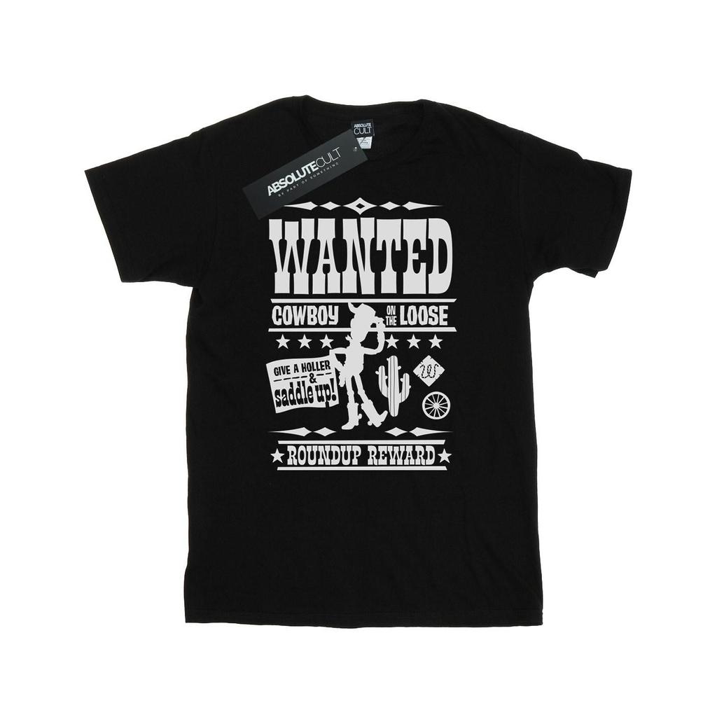Disney Mens Toy Story Wanted Poster T-Shirt