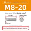 304 Stainless Steel Pressure Plate Cylindrical Head Rivet Screw (FHS-M2 M2.5 M3 M4 M5 M6 M8 M10)