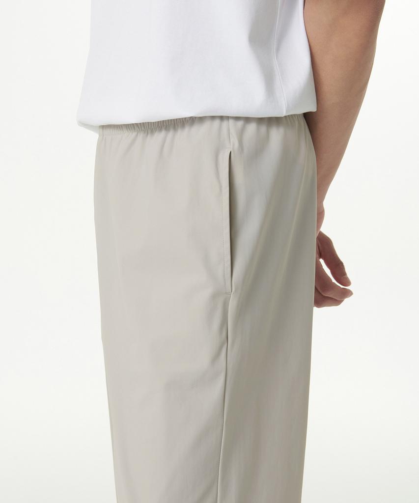 Musinsa Standard [Cooltandard] Cooling Wide Elastic Waist Pants [Dusty Cream]