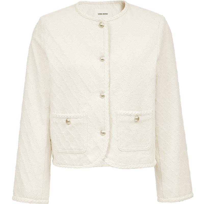 

VEROMODA Хлопковая короткая куртка с металлическими пуговицами M