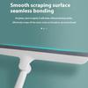 360 Degree Rotatable Shower Squeegee Glass Wiper Scraper Squeegee Cleaner with Silicone Holder Bathroom Mirror Scraper Cleaning